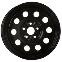 Extreme 4x4 Steel Wheel Round 16x8 5/150 50N Black 110.1cb for Landcruiser 70S