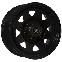 Extreme 4X4 Steel Wheel 17X8 6/139.7 30P Black 106.1 fit Hilux Triton Dmax + Cap