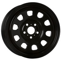 Extreme 4x4 Steel Wheel D-HOLE 17x8 5/120 30P BLACK 65.1 FIT VW AMAROK INC BOLTS