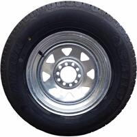 13x4.5" for ford HT Holden Wheel Rim and 165R13c LT Tyre GALV Trailer Crvn Boat
