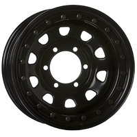 Extreme 4x4 Steel Wheel 15X10 6 / 139.7 44N Black D-locker 110.1 Black Bolts