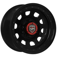 Extreme 4x4 Steel Wheel 16x8-3 6/139.7 0P Black Imitation D-locker 110.1 + Cap