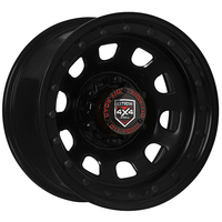 Extreme 4x4 Steel Wheel 16x8-3 6/139.7 0P Black Imitation D-locker 106.1 + Cap
