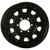 Extreme 4x4 Steel Wheel 16x8-3 6/139.7 20P Black D-locker 8 J 106.1 fits Hilux