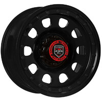 Extreme 4x4 Steel Wheel 17x8 6/139.7 0P R17 Black Imitation D-Locker 106.1 + Cap