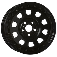 Extreme 4x4 Steel Wheel 17X8 6/139.7 45P BLACK D-LOCKER FIT RANGER 106.1CB