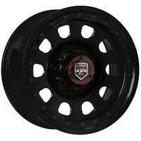 Extreme 4x4 Steel Wheel 17x8 6/139.7 45P Black D-Locker fit Ranger 106.1CB + Cap