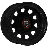 Extreme 4x4 Steel Wheel 17X9 6/139.7 23N 9 J Black Imitation DLocker 110.1 + Cap