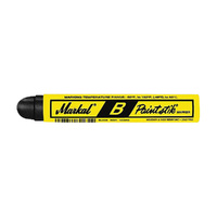 Markal B Dymark Tyre Markers / Crayon / Chalk / Paint Stick Black Box of 12