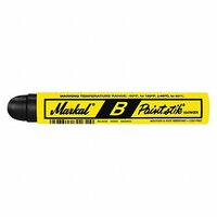Markal B Dymark Tyre Markers / Crayon / Chalk / Paint Stick Black Box of 12