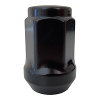 20 x 14x1.5 35mm Acorn Black Wheel Lug Nut Mag Steel fit VE Holden Landcruiser
