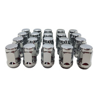 20 x Extreme 1/2" 45mm Acorn Wheels Lug Nut Mag Steel fits Ford Falcon Some Jeep