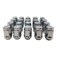20 x Extreme 1/2" 35mm Acorn Wheels Lug Nut Mag Steel fits Ford Falcon Some Jeep