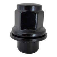 20 x Extreme 14x1.5 Alloy Wheel Lug Nuts Black fit Landcruiser 76 79 200 OEM Rpl