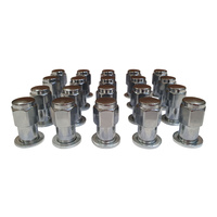 20 x Extreme 7/16" Chrome Wheel Nuts Old Style for Holden HR HK HT HG HQ HZ WB