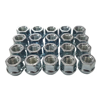24 x 1/2" UNF Open Ended Wheel Lug Nuts Zn Plated Fit Ford Falcon Trailer