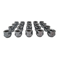 20 x Extreme 14x1.5 45mm Open Ended Wheel Nuts Zn Plated fits VE Onwards Holden