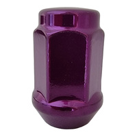 20 x Extreme 1/2" 35mm Purple Acorn Wheel Nuts Mag Steel suits ford Falcon Jeep