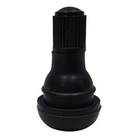 20 x GTS TR412 Snap In Tyre Valve Tubeless Short for Passenger Car ATV 33mm