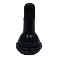100 x GTS TR415 Fat Snap-in Rubber Tubeless Tyre Valve Old Style Rim Large Hole