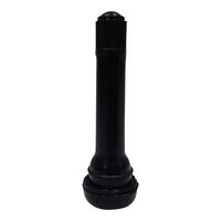 100 x GTS TR418 Long Snap-in Rubber Tubeless Tyre Valve suit Hub Caps Trailers