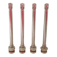 4 x GTS TR546D Tubeless Truck Tyre Valve Alcoa Wheels w/ Rim Hole 9.7mm 0.39"