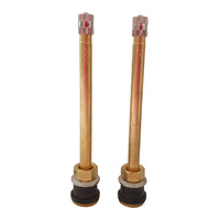 2 x TR573 Tubeless Truck Tyre Valves Drop Centre Rims with a Rim Hole of 15.9mm