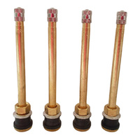 4 x TR573 Tubeless Truck Tyre Valves Drop Centre Rims with a Rim Hole of 15.9mm
