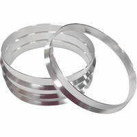 4 x Wheel Hub CentreBore Locating Rings CBL OD=66.1mm ID=57.1mm Aluminium