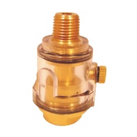 Ajax Mini Oiler 1/4" NPT Air Inlet & 1/4" NPT Outlet w/ Brass Body AT1025