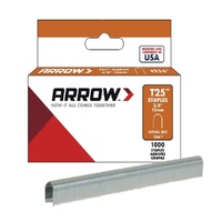 Arrow T25 U Type Fluted Staples 3/8" 10mm Heavy Duty Steel - Box of 1000 AR256