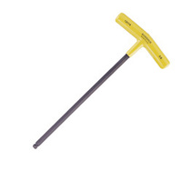 Bondhus Hex End T-Handle 1/8" 9/64" Singles Yellow - ProGuard Finish Imperial