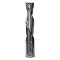 Carbitool 1/4 Solid Carbide 2 Flute Straight Bit Non Ferrous Down Cut TSL 8