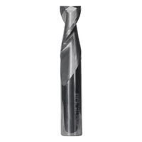 Carbitool 1/2" Solid Carbide 2 Flute Straight Bit Non Ferrous Up Cut TSR 16 1/2"