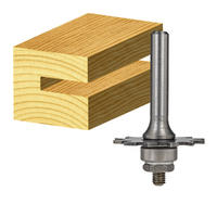 Carbitool 1.6mm Trim Saw Solid Carbide 12 Flute With Bearing TA 900-1.6 MB