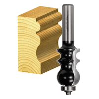 Carbitool 24mm 2 Flute Face Moulding Bit Ball Bearing Guide TCT TFM 12 B 1/2