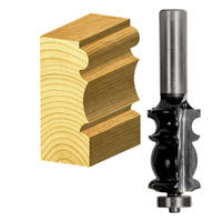 Carbitool 24mm 2 Flute Face Moulding Bit Ball Bearing Guide TCT TFM 18 B 1/2