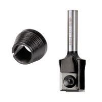 Carbitool 1/2" - 1/4" RC 1 Straight Collet 6.35mm2 Industrial Tool Holder TC 1
