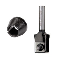 Carbitool 1/2" - Inner Diameter 3/8" Straight Collet 9.50mm Tool Holder TC 2