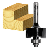 Carbitool 12.7mm 1/2" 2 Flute TCT Carbide Tipped Straight Router Bit TX1416M