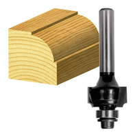 Carbitool 1.6mm Radius 2 Flute Beading Bit Ball Bearing Guide TCT T 602 B