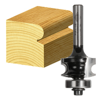 Carbitool 2 Flte 23.1mm Drawing Line Bit with Ball Bearing Guide 1/4" Shnk TDL4B
