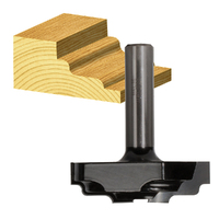 Carbitool 2 Flute 2-3/8" Raised Panel Door Bit w Bearing Carbide Tip TPD 4 B 1/2