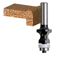 Carbitool 2 Flute 25.4mm Countertop Bit TCT w/Bear Guide No Drip Design TSS1B1/2