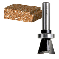 Carbitool 2 Flute 15 Deg Solid Surface Bit w/ Bear INV TCT 1/2" Shank TSS15B1/2
