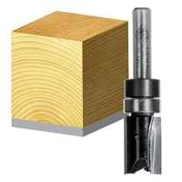 Carbitool 2 Flute 12.77mm Inverted Flush Trim Router Bit w/ Ball Bearing T 8216B
