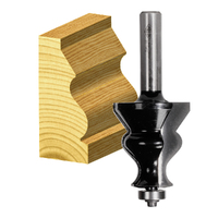 Carbitool 1-3/4" 2 Flute Face Moulding Bit Ball Bearing Guide TCT TFM 32 B 1/2