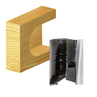 Carbitool 3/4" Lock Mortise Cutters TCT Carbide Tipped 2 Flute TLM 12 UNF