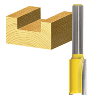 Carbitool 8mm Straight Econocut Router Bit Woodworking TCT - 1/4" Shank EY 208 M