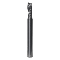 Carbitool Single Flute 1/4 Aluminium Bit for Hard Plastic Woodworking TSP08 SH